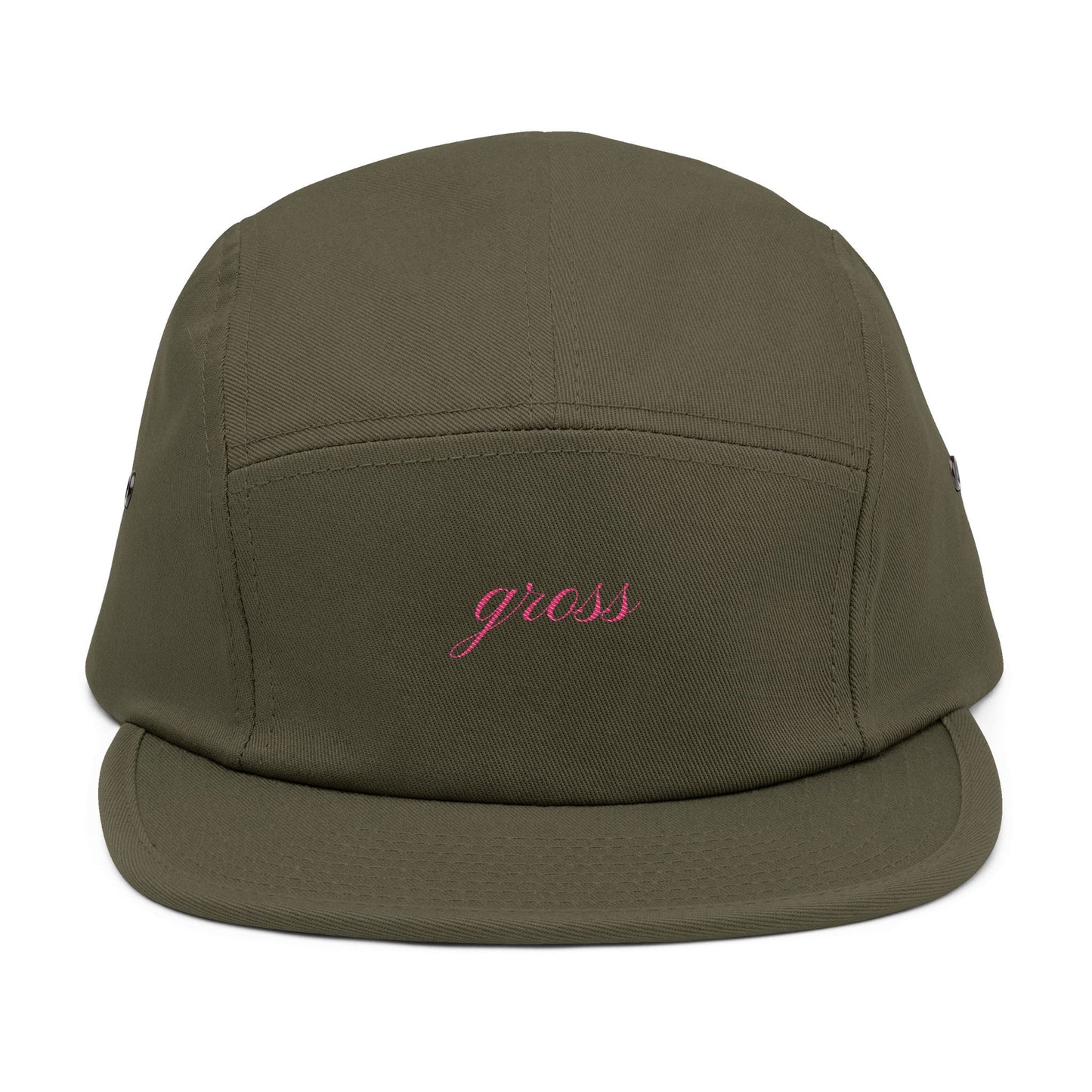 gross – Five Panel Hat Tan/Black