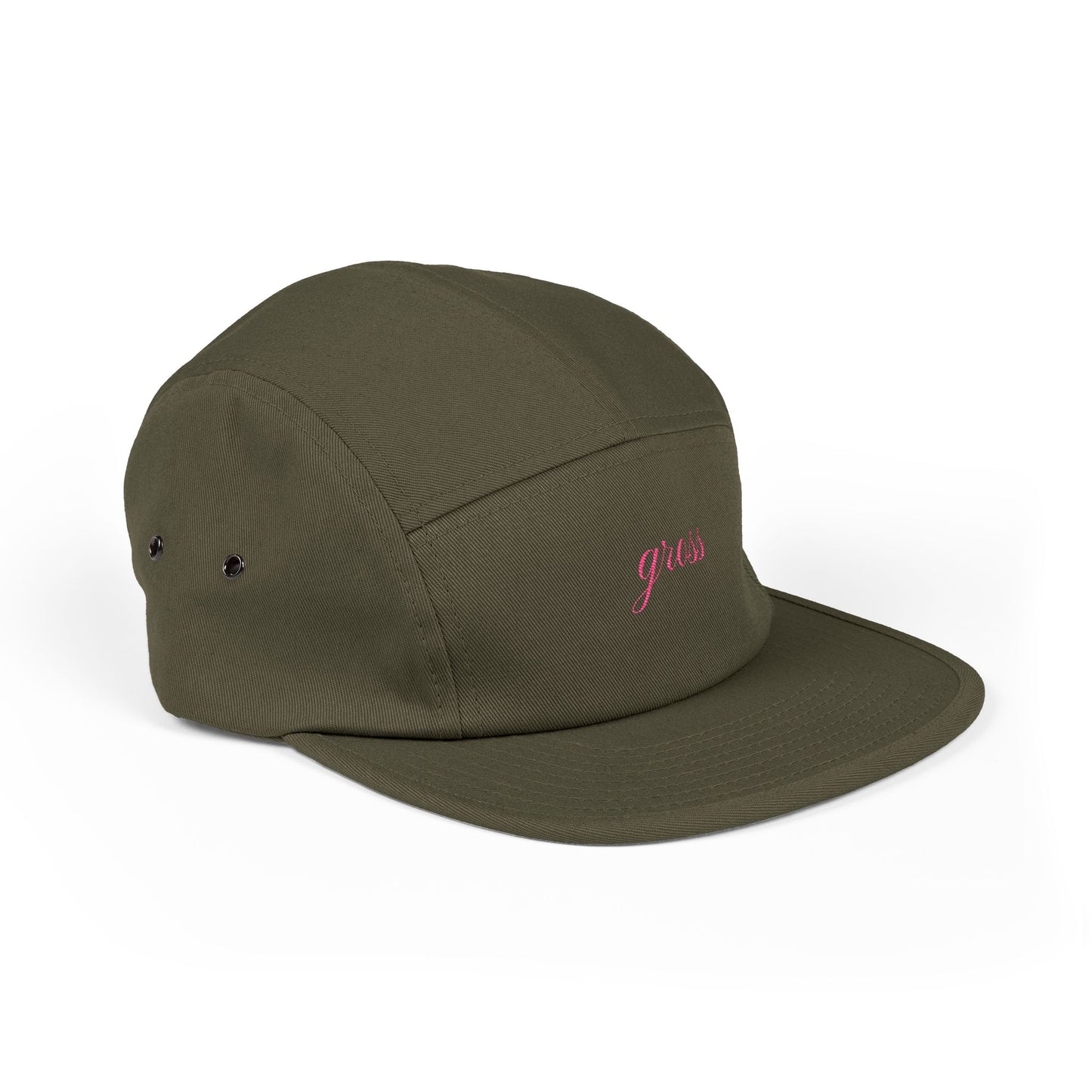 gross – Five Panel Hat Tan/Black