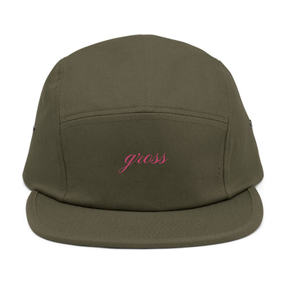 gross – Five Panel Hat Tan/Black