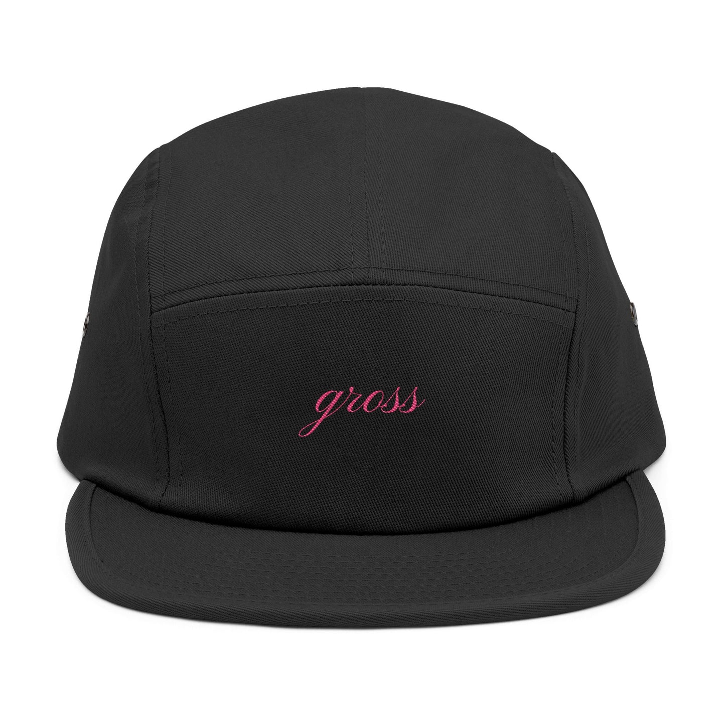 gross – Five Panel Hat Tan/Black