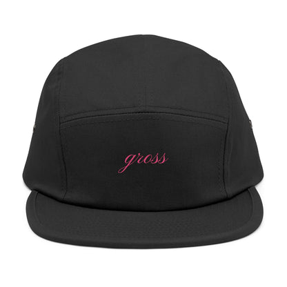 gross – Five Panel Hat Tan/Black