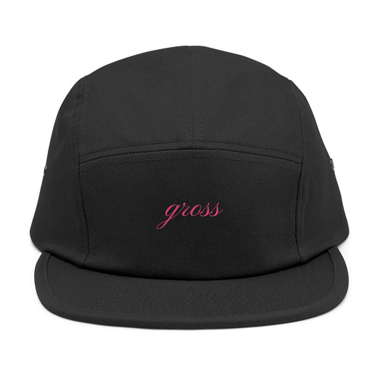 gross – Five Panel Hat Tan/Black